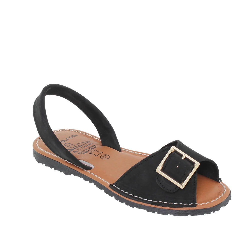 Sandalias Avarcas de Mujer en Piel de Menorca – Estilo Auténtico y Confort Mediterráneo