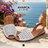 Sandalias Avarca de piel para mujer – Comodidad y elegancia