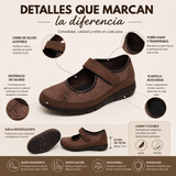 Zapatos Mujer Elegantes con Cuña Confortable y Plantilla Extraíble