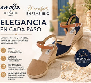 Sandalia de Cuña, Comodidad y Feminidad