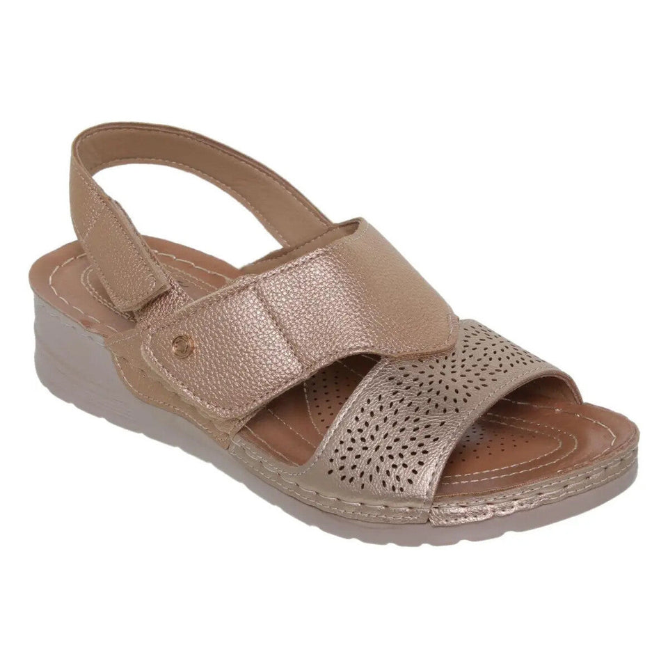 Sandalia femenina de confort ergonómico