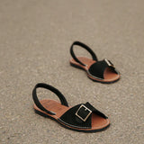Sandalias Avarcas de Mujer en Piel de Menorca – Estilo Auténtico y Confort Mediterráneo