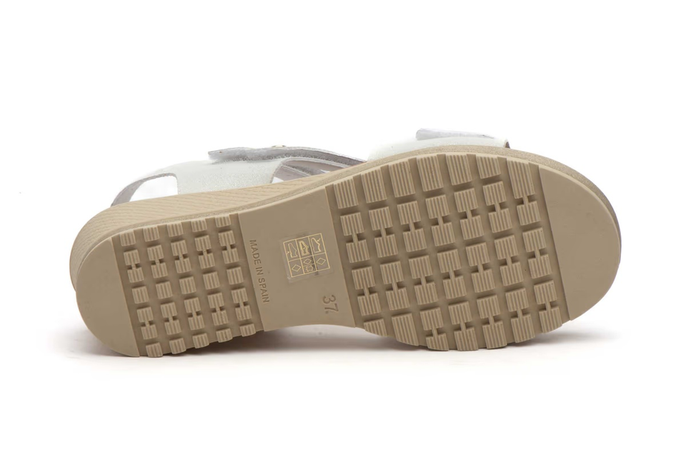 Sandalias de Mujer Platino Glace de Encantto