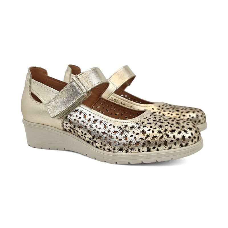 Zapatos de confort para mujer de cuero – Ligeros, transpirables y con plantilla ergonómica
