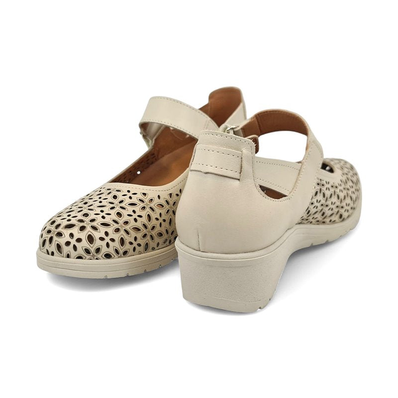 Zapatos de confort para mujer de cuero – Ligeros, transpirables y con plantilla ergonómica