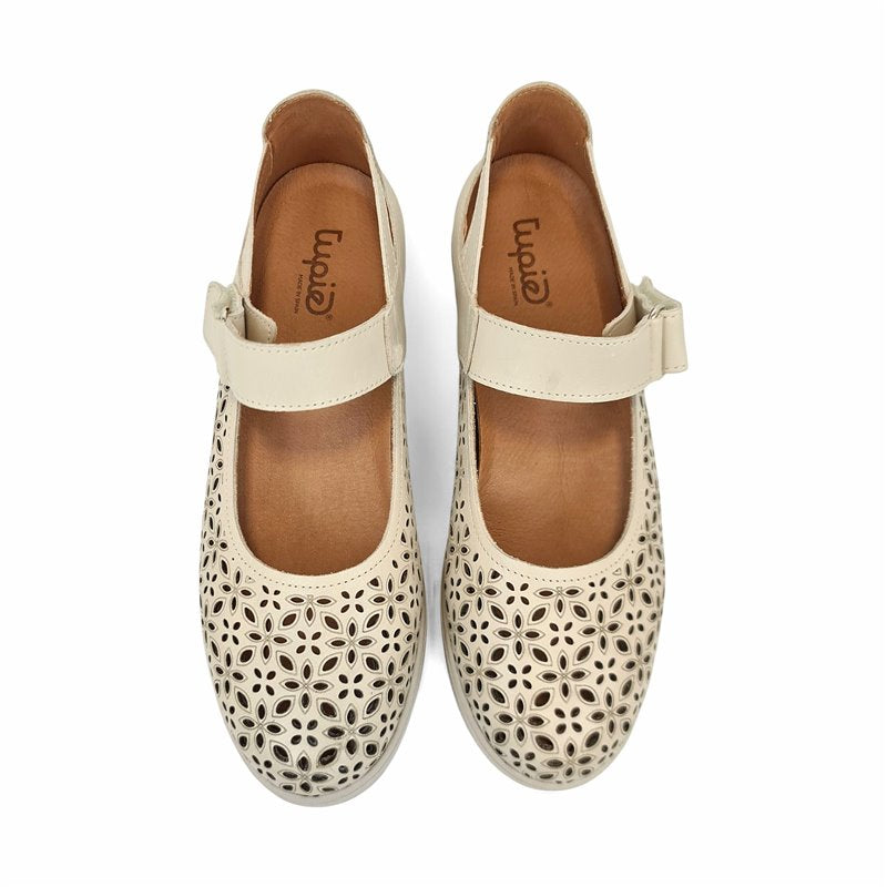 Zapatos de confort para mujer de cuero – Ligeros, transpirables y con plantilla ergonómica