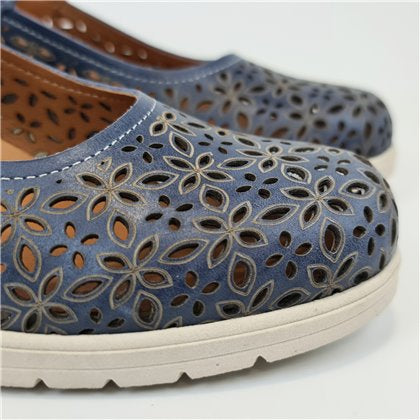 Zapatos de confort para mujer de cuero – Ligeros, transpirables y con plantilla ergonómica