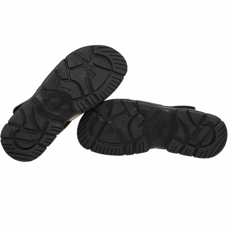 Zapato de piel cómodo para hombre