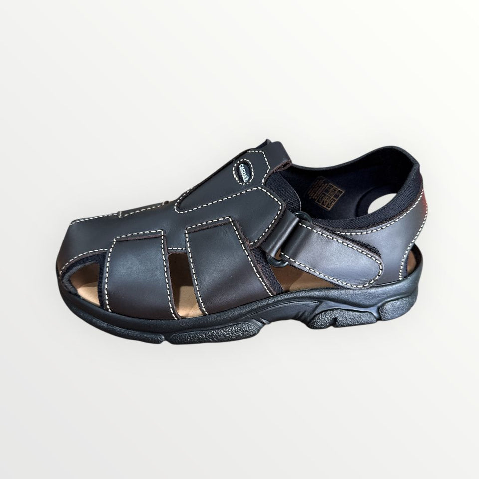 Zapato de piel cómodo para hombre