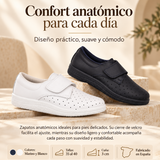 Zuecos Unisex Anatómicos de Piel con Soporte Ortopédico y Máximo Confort