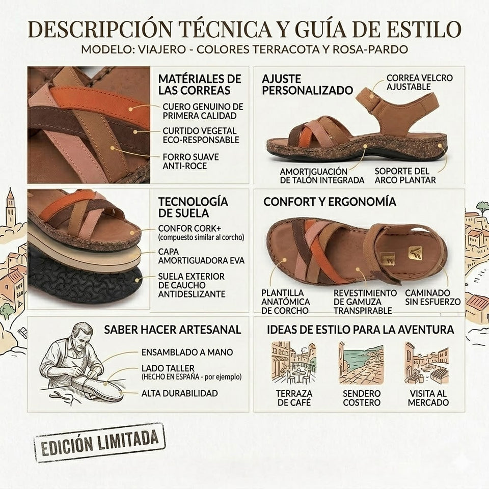 Sandalias de Confort Premium para Mujer
