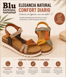 Sandalias cómodas de piel multicolor para mujer – Confort y elegancia