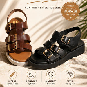 Sandalias Cómodas con Hebillas 👡✨