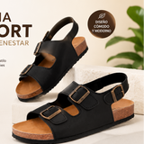 Zapato de piel para hombre con plantilla acolchada