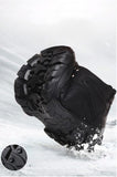 Bottes de neige en peluche pour hommes (CUIR NATUREL)