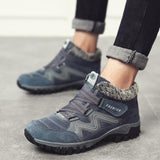 Bottines antidérapantes chaudes et confortables pour hommes