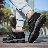 Bottines antidérapantes chaudes et confortables pour hommes