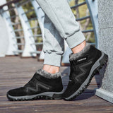 Bottines antidérapantes chaudes et confortables pour hommes