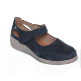 Zapatillas cómodas con velcro para mujer