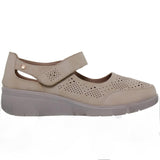 Zapatillas cómodas con velcro para mujer