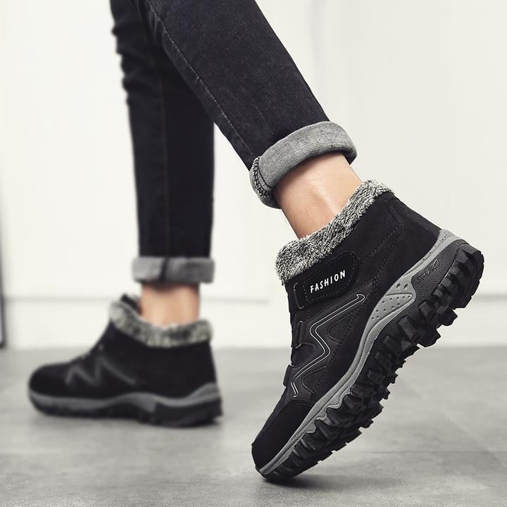Bottines antidérapantes chaudes et confortables pour hommes