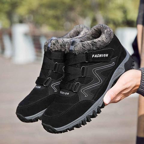 Bottines antidérapantes chaudes et confortables pour hommes