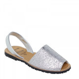 Sandalias casuales de cuero para mujer