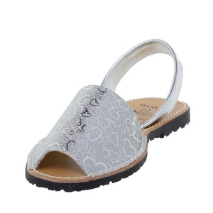 Sandalias casuales de cuero para mujer