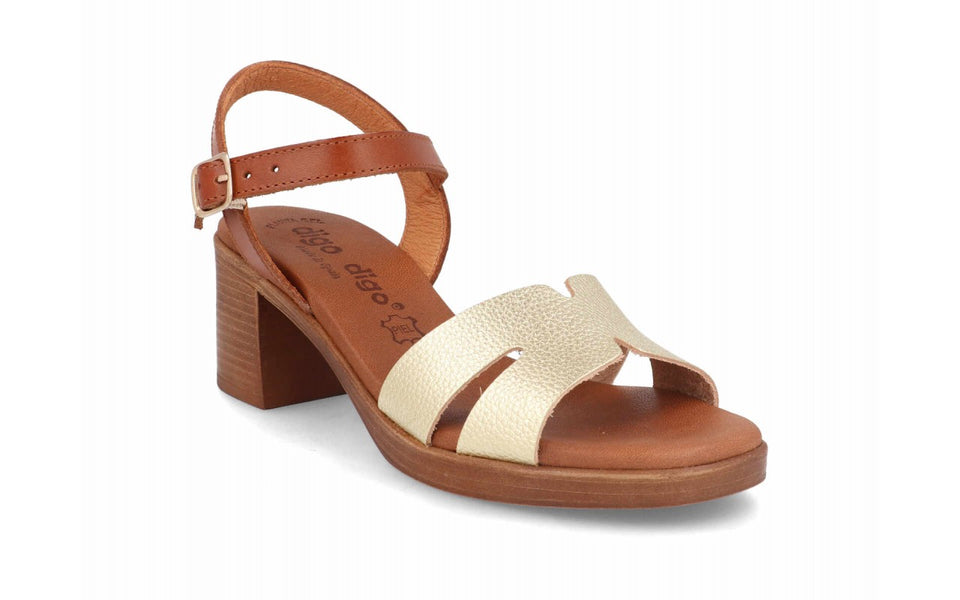 Sandales femme Digodigo 6631 en cuir - vue 2