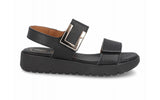 Sandalias de piel para mujer con cuña cómoda de 4 cm - imagen 3