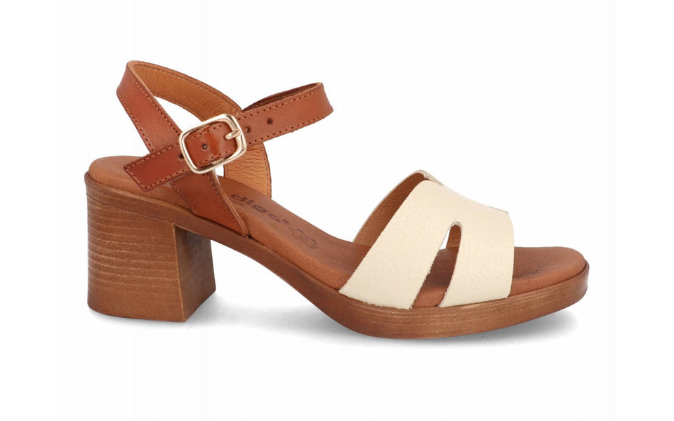 Sandales femme Digodigo 6631 en cuir - vue 3