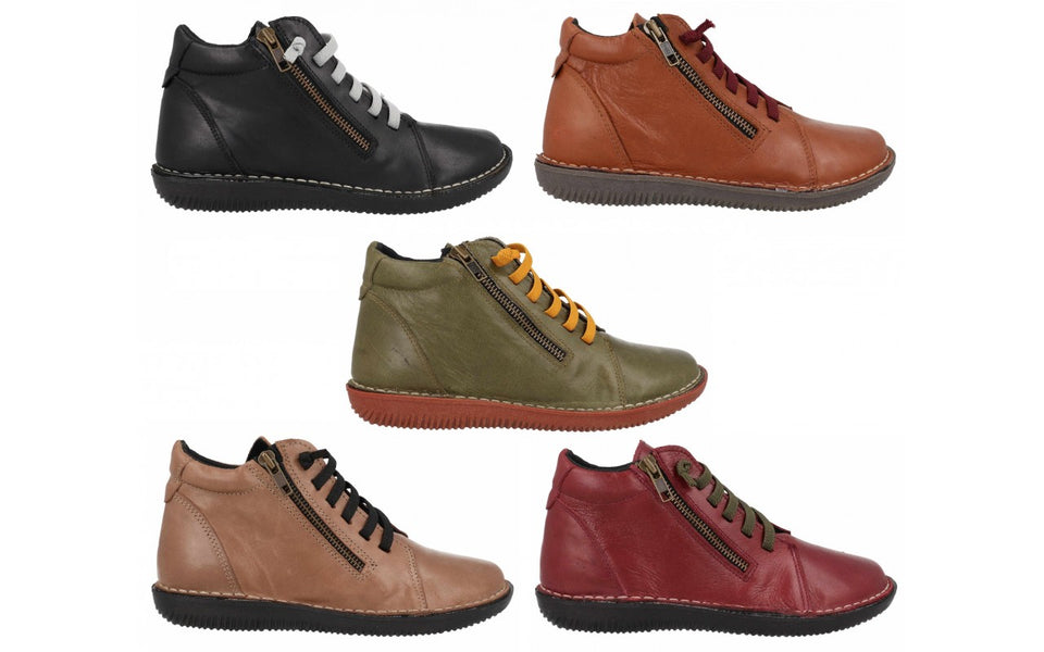 13012 - BDA BOTIN SEÑORA PIEL